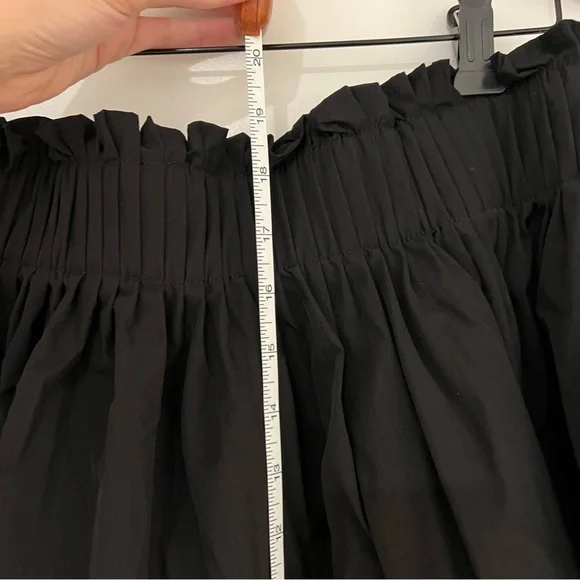 Marceille Adelaide Pleated Black Skirt - Picture 6 of 10